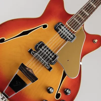 Fender Coronado XII Cherry Sunburst 1966 Maple Electric Guitar • $3538