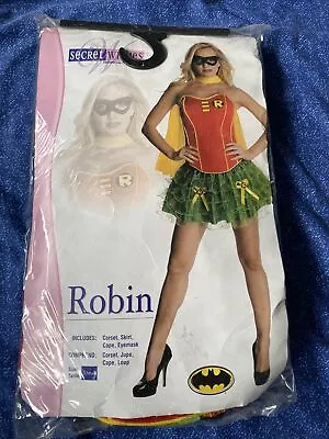 £20 • Buy Womens Robin Corset Superhero Batman Fancy Dress Costume Full Outfit Size XS