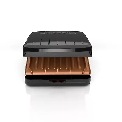 $19.50 • Buy George Foreman GRS040BC 2-Serving Classic Plate Electric Grill-Panini Press -...