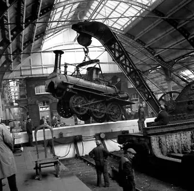 Transport - Steam Locomotive - Darlington 1961 OLD PHOTO • £5.26