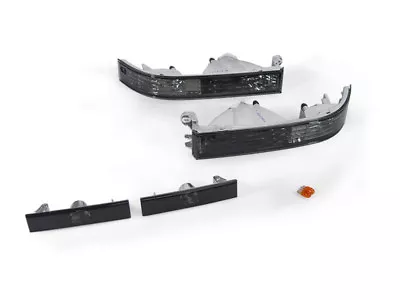 DEPO JDM Smoke Front Bumper Signal+Side Marker Light For 89-92 Toyota Supra Mk.3 • $89.95