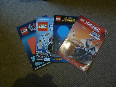 £0.99 • Buy Lego Activity Story Books Bundle Star Wars, Super Heroes, Ninjago, Lego Movie
