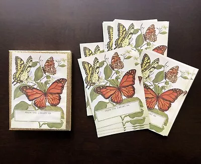 Vintage Antioch Monarch Butterfly Bookplates Bibliophile • $16.99