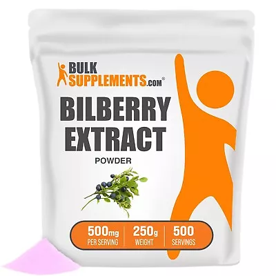 BulkSupplements Bilberry Extract Powder 250g - 500mg Per Serving • $18.96