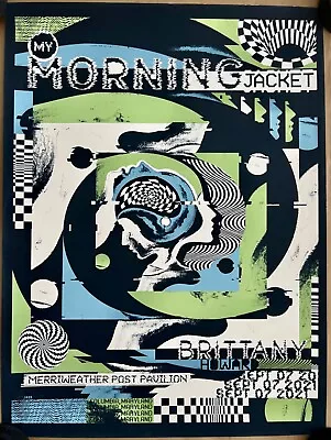 My Morning Jacket Poster Merriweather Maryland 2021 Nate Duval Signed #269/435 • $59.99