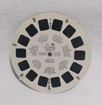Scarce Sawyer's View-Master Reel FT-10 Sleeping Beauty (Used) - Own A Classic! • $11.19