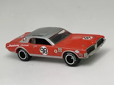 2010 Hot Wheels Vintage Racing Dan Gurney's Red '68 Mercury Cougar Real Riders • $9.99