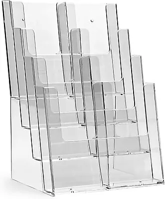 A6 DL A5 A4 Leaflet Holders Counter Stands Wall Displays Flyer Menu Dispensers • £9.99