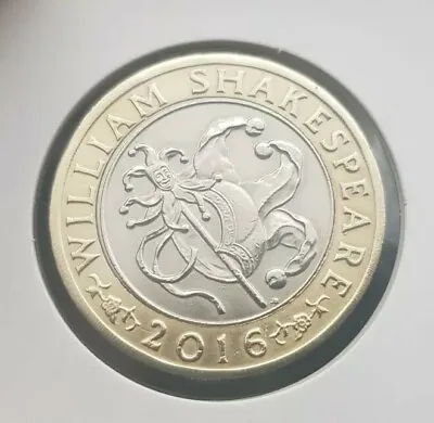 £0.81 • Buy 2016 William Shakespeare COMEDY 2pound Coin 