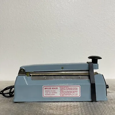 Impulse Sealer 8 Inch Manual Heat Sealer Machine For Plastic Bags Shrink Wrap • $29.95