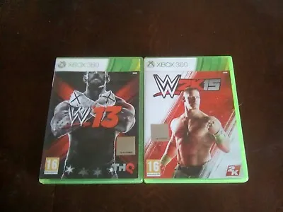 £10 • Buy WWE 13 & WWE 2K15 Xbox 360 Sold As A Double Pre-ownd Good