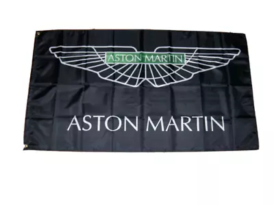 Aston Martin 3'x5' Flag Banner Racing Man Cave Garage Shop Wall Fast Shipping • $13.94