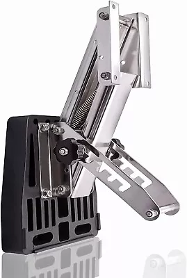 Stainless Steel Outboard Kicker Motor Bracket Marine Boat Auxiliary Trolling • $103.55