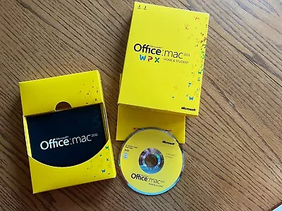 Microsoft Office MAC 2011 Home And Student Pre-owned • $25