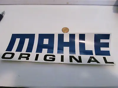 MAHLE ORIGINAL Sticker / Decal MHLORIGINAL RACING OLD STOCK GLOSSY • $3.98