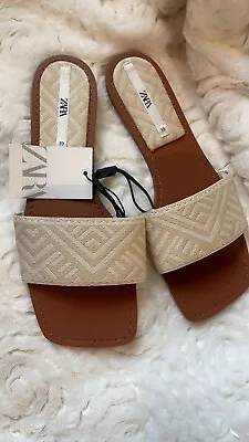 Zara Sandals 7.5 New Womens • $30