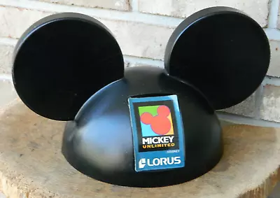 Vintage Lorus Watches Disney Mickey Unlimited Display Case Mouse Ears • $99