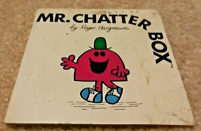 Vintage Book MR. CHATTER BOX 1980 ISBN 0-8431-0808-8 • $0.25