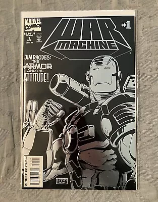 War Machine #1 (marvel 1994) Foil Cover 🔑 1st Solo Series 🔥 Armor Wars Nice! • $3.99