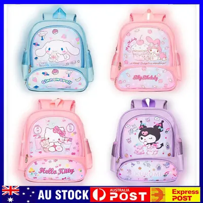 Girl Gift Kuromi My Melody Hello Kitty Cinnamoroll Backpack Satchel Shoulder Bag • $29.99