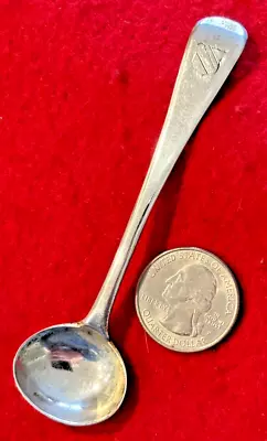 Sterling Silver 3 7/8  Master Salt Spoon - George Turner - Exeter - 1813 • $19.95