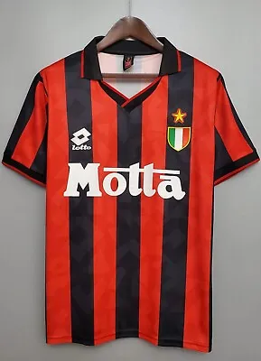 AC Milan 1993 1994 93-94 Motta Football Shirt Retro Vintage Home New • £26.39