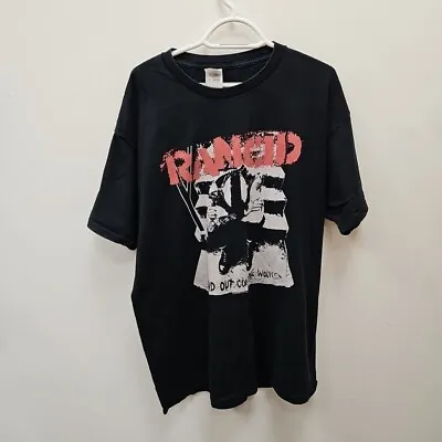 Rancid And Out Come The Wolves Y2k 2005 Fruit Loom Tour T-Shirt Tee Size XL • £39.99