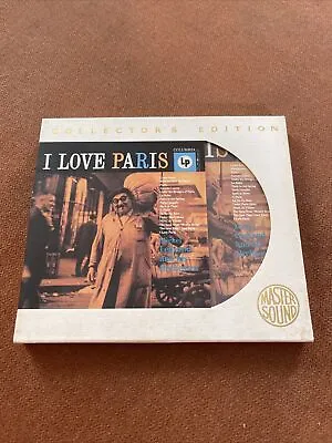 Michel Legrand I Love Paris Cd Master Sound Sbm 24 Karat Gold Disc Sony Jazz • $25