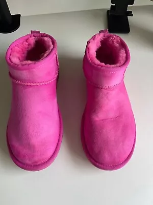 Hot Pink Ultra Mini UGGS  Size 8 • $45