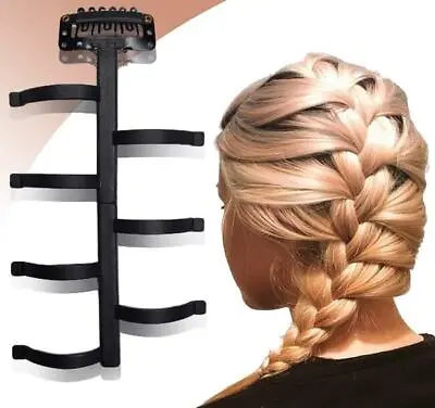 French Hair Styling Tools Hair Modelling Tool Kit Magic Fast Hair Braiding Tool • £3.99