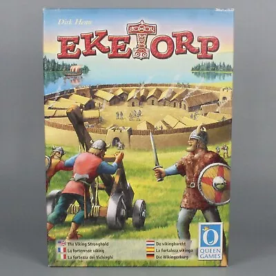 Queen Games EKETORP The Viking Stronghold Board Game 2007 Complete Dirk Henn 8+ • $19.95