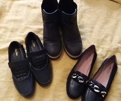 £8.99 • Buy Women's Shoe Bundle Work Black Office Shoes Size 4 