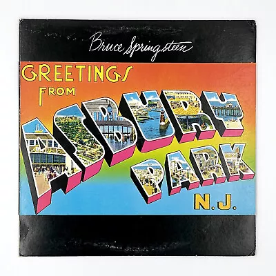 $9.74 • Buy BRUCE SPRINGSTEEN Greetings From Asbury Park (Reissued U.S. LP W/UNIPAK Cover)