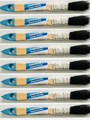 12mm 1/2inch DISPOSABLE PAINT BRUSHES PAINTING DECORATING DECOR GLOSS CHOOSE • £5.79