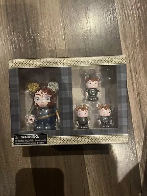 DISNEY PIXAR Vinylmation - BRAVE SET - MERIDA & 3 BROTHERS Set In UNOPENED Box  • $15