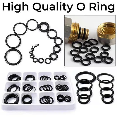 O RING SET Assorted O-Ring Washer Kit Pack Rubber O Ring Seals Plumbing Tap 5pcs • £2.85