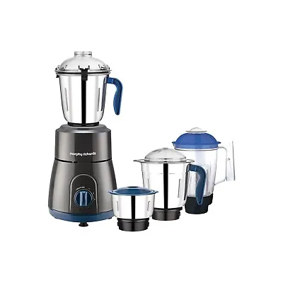 Morphy Richards 750W Relish 4 Jars Mixer Grinder Black And Blue Regular • $141.30