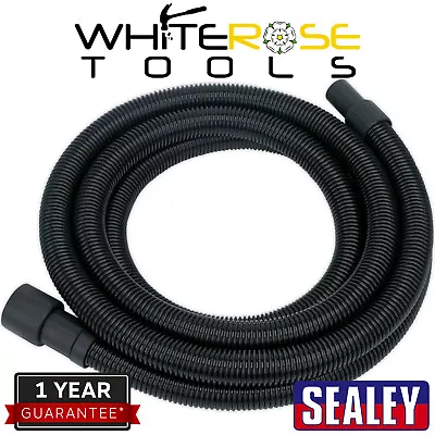 Sealey Vacuum Hose 5m Extension Cleaning Cleaner Black Appliance • £21.25