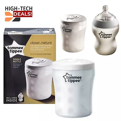 £8.89 • Buy New Mother's Baby Feeder Tommee Tippee 2 In 1 Travel Steriliser Baby Feeding