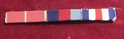£4.99 • Buy WW2 British Medal Ribbons MBE Military, 1939-1945, France & Germany Stars Army
