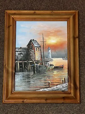 Max Savy Lighthouse Painting • £40