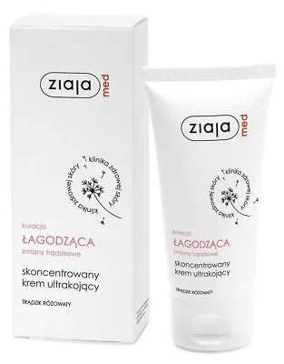 Ziaja Med Rosacea Soothing Treatment Concentrated Ultra-soothing Night Cream • £19.09
