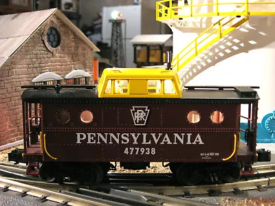 MTH Rail King Pennsylvania N5c Caboose # 477938 With Figure! • $30