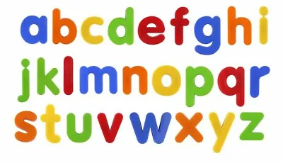 26 Magnetic Letters - Educational Fridge Magnets Alphabet Strong Baby School • £2.79