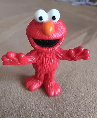 Vintage Elmo Sesame Street PVC Standing Figurine Cake Topper Party Favor EUC • $4.25