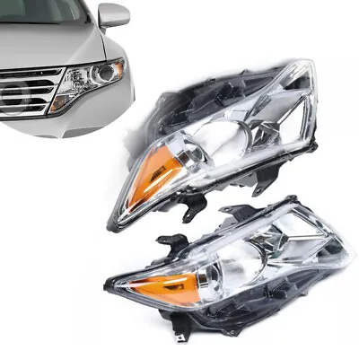 Pair For Toyota Venza 2009-2016 Headlights Headlamps Pair Left & Right • $133.95