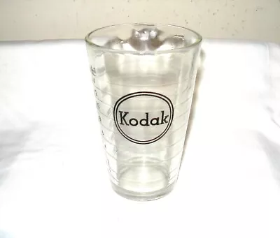 Kodak Heavy Glass Measuring Beaker For Darkroom 16 Oz. Circa 1960s • $15