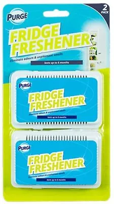 £3.25 • Buy 🔥2x Fridge Freshener Eliminate Odour Kitchen Air Remove Smell Clean Fresh Scent