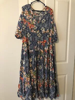 Jaase Tessa Maxi Dress (XL) • $35