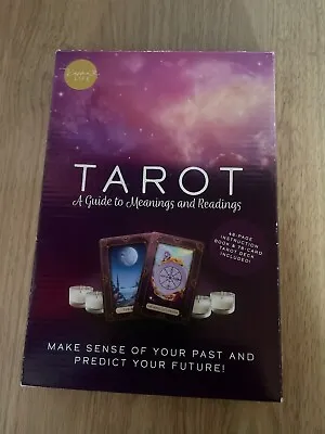 Karma Life: 78 Tarot Card Set & 48 Page Booklet Set. Un-Used In Tatty Box • £6.50